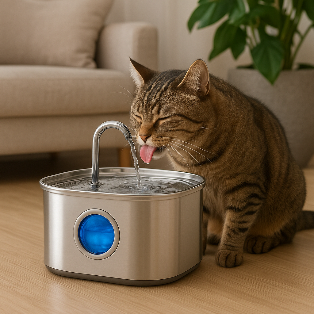 FeliFlow™ 3.2L Pet Water Fountain(Automatic with Smart Dispenser)