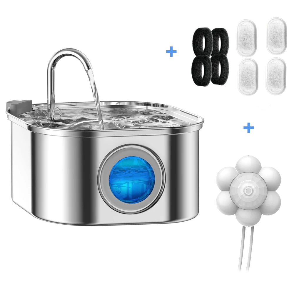 FeliFlow™ 3.2L Pet Water Fountain(Automatic with Smart Dispenser)