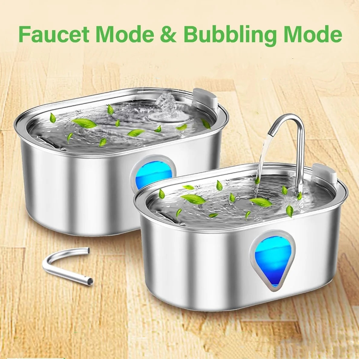 FeliFlow™ 3.5L Cat Water Fountain with LED Light
