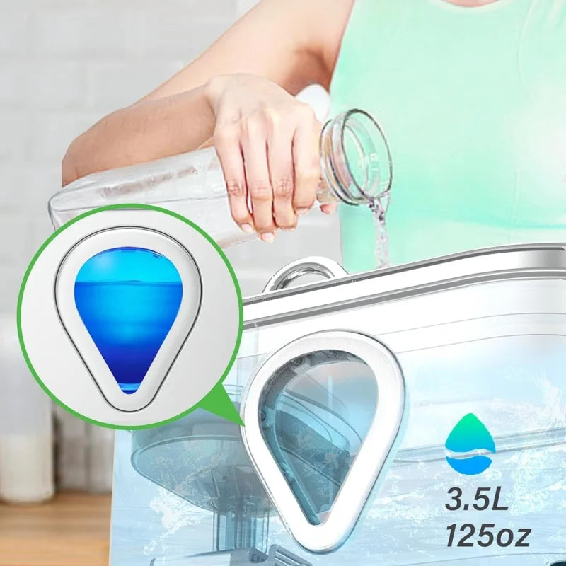 FeliFlow™ 3.5L Cat Water Fountain with LED Light