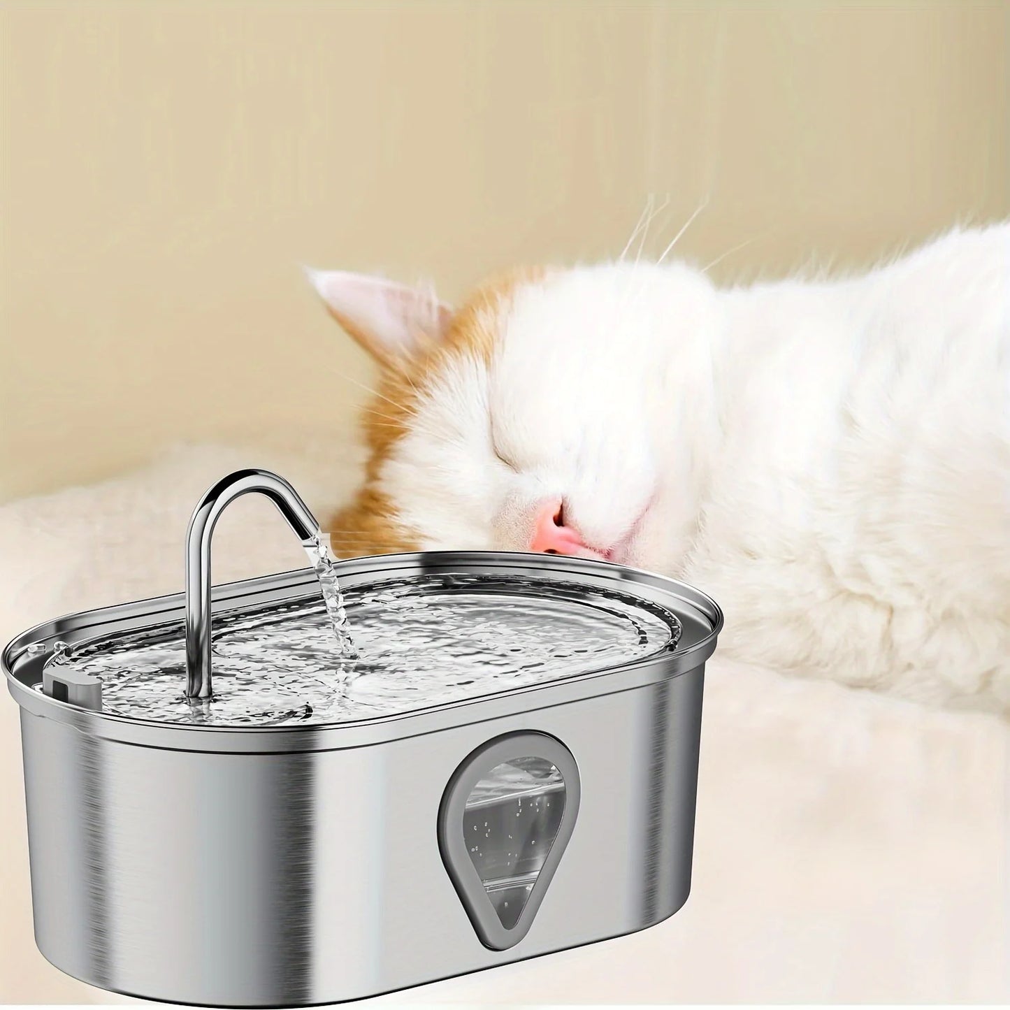 FeliFlow™ 3.5L Cat Water Fountain with LED Light