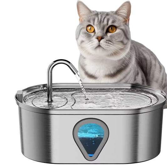 FeliFlow™ 3.5L Cat Water Fountain with LED Light